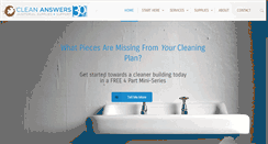 Desktop Screenshot of cleananswers.ca